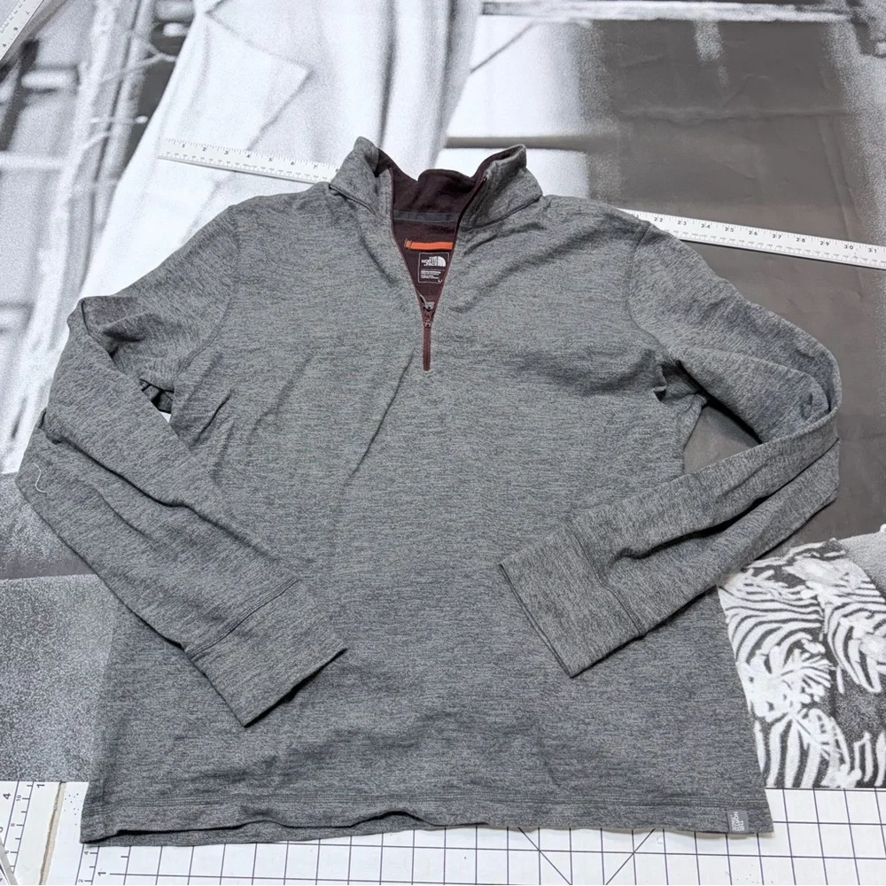 The North Face Men’s sz Large Quarter Zip Pullover Sweater A47
